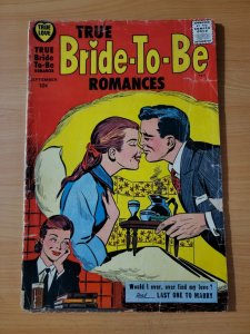 True Bride To Be Romances #29 ~ GOOD GD ~ 1958 Home Comics