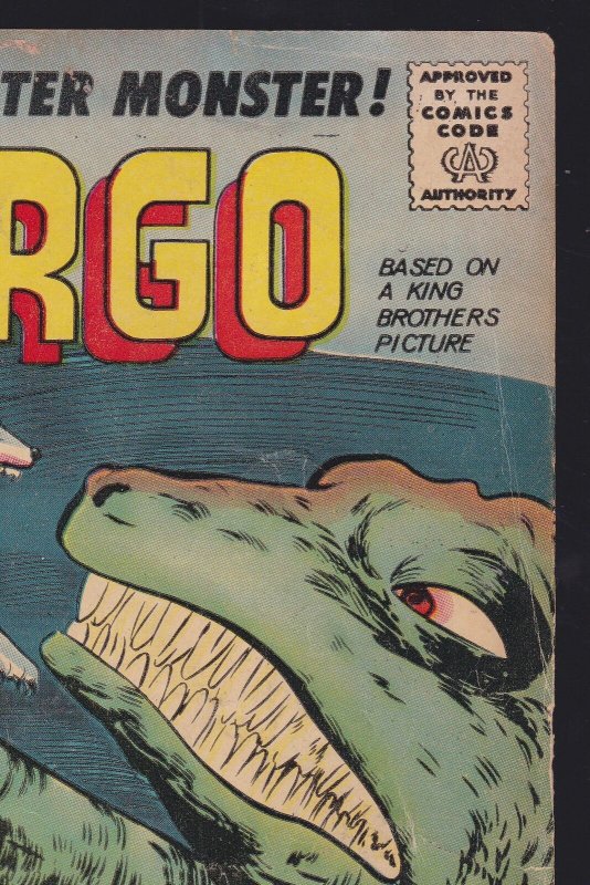 Gorgo #8 (Aug 1962) 4.0 VG Charlton Kaiju Monster Comic 