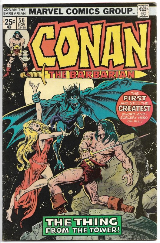 Conan the Barbarian #56 (1975) FN-VF