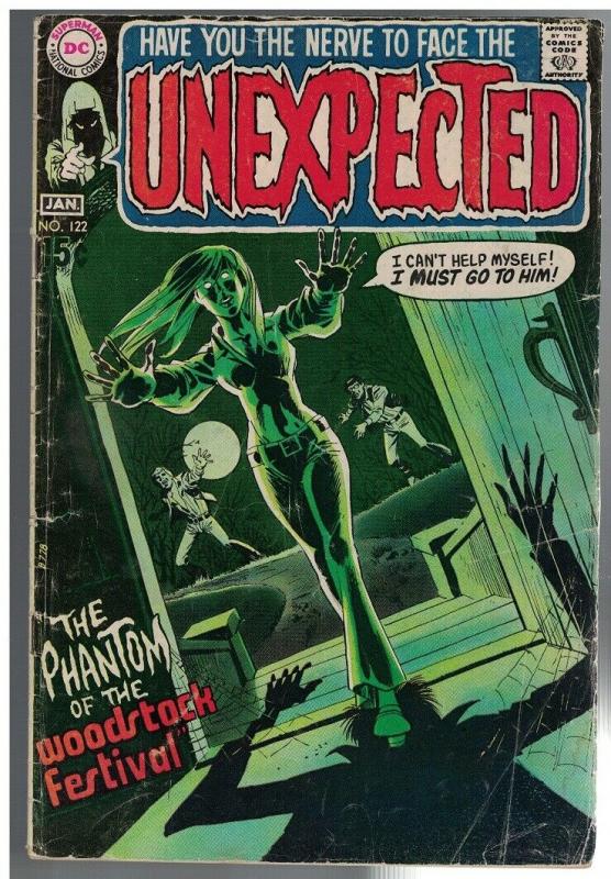 UNEXPECTED (TALES OF) 122 FR-G  Jan. 1971