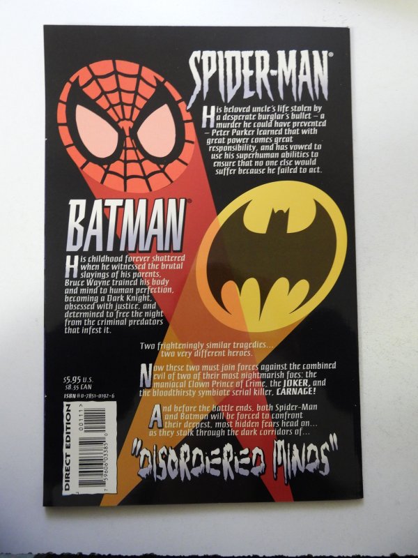 Spider-Man and Batman (1995) VF+ Condition