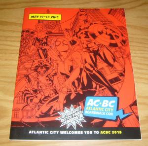 Atlantic City Boardwalk Program Guide 2015 VF rocket raccoon - spider-gwen