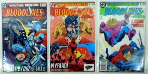 Superman Annual Lot 3 #5, Man Steel 2, Action 5 1993 DC Newsstand Comics