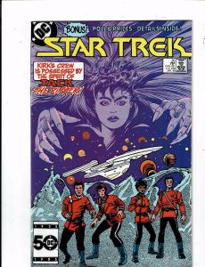 Lot Of 5 Star Trek DC Comic Books # 1 19 20 21 22 Captain Kirk Spock GM1