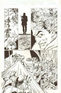 Fantastic Four #52 (481) p.16 - Ben Grimm Transforming 2002 art by Mark Bagley 