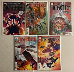 Star Wars Tie Fighter set #1-5 Direct Marvel (8.0 VF) (2019)