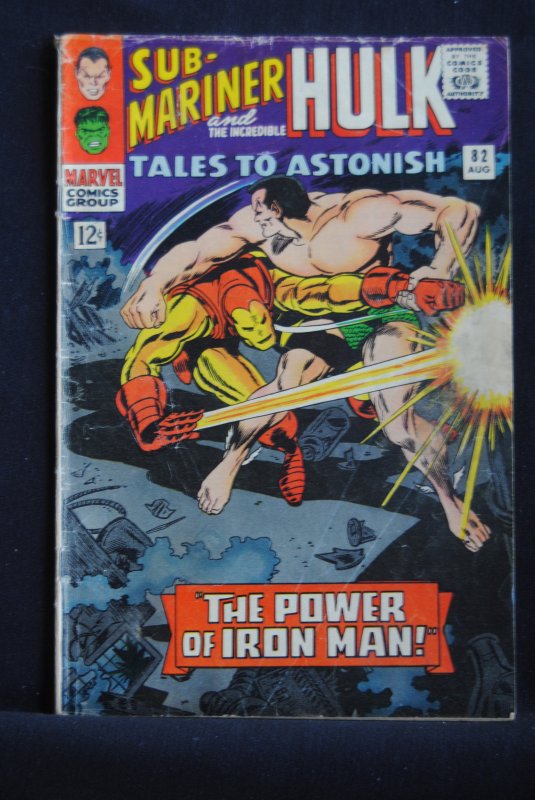 Tales to Astonish #82 Sub-Mariner/Ironman Battle