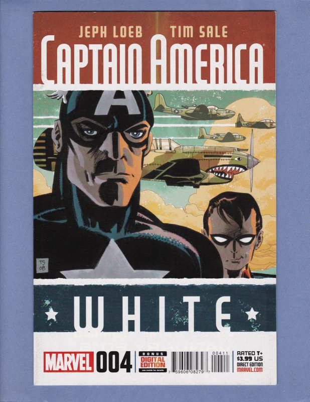 Captain America White Lot #0 #3 #4 Marvel Comics