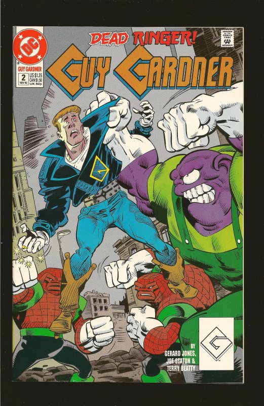 DC Comics Guy Gardner No 2 November 1992