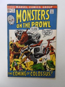 Monsters on the Prowl #17 (1972) FN+ condition