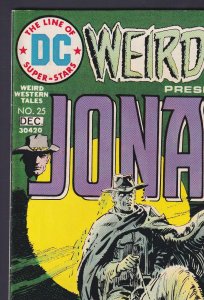 Weird Western Tales #25 1974 DC 6.0 Fine comic