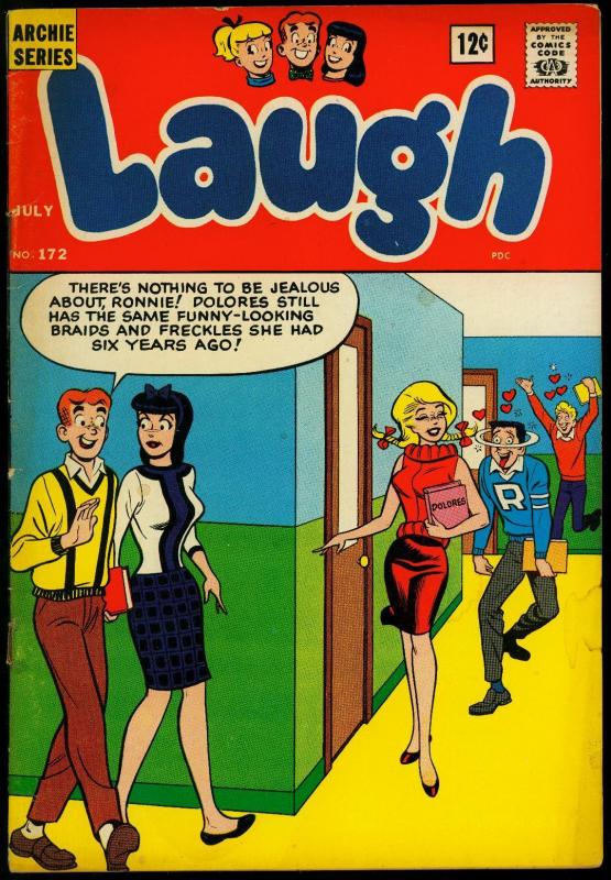 Laugh Comics #172 1965- Archie Silver Age- DeCarlo- Bolling VG/FN