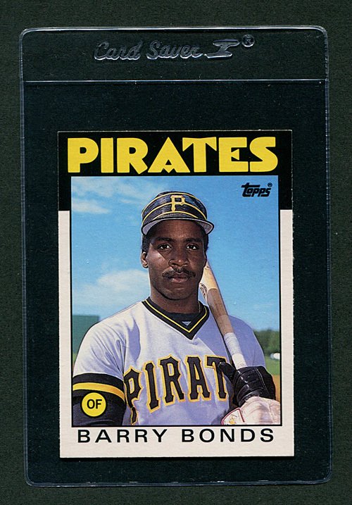 1986 Topps Traded #11T Barry Bonds Rookie Card / MINT