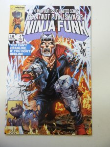 Ninja Funk #4 Variant Signed W/COA NM Condition