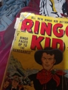 Ringo Kid Western #8 Atlas Comics 1955 Golden Age Hero Two Gun Colt Action Book