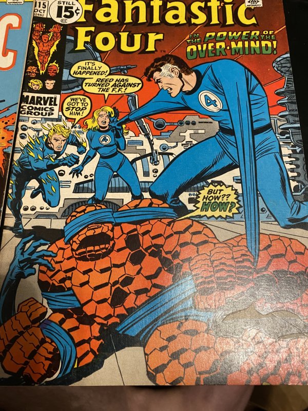 Fantastic Four #137 & #115 bronze age ff stories