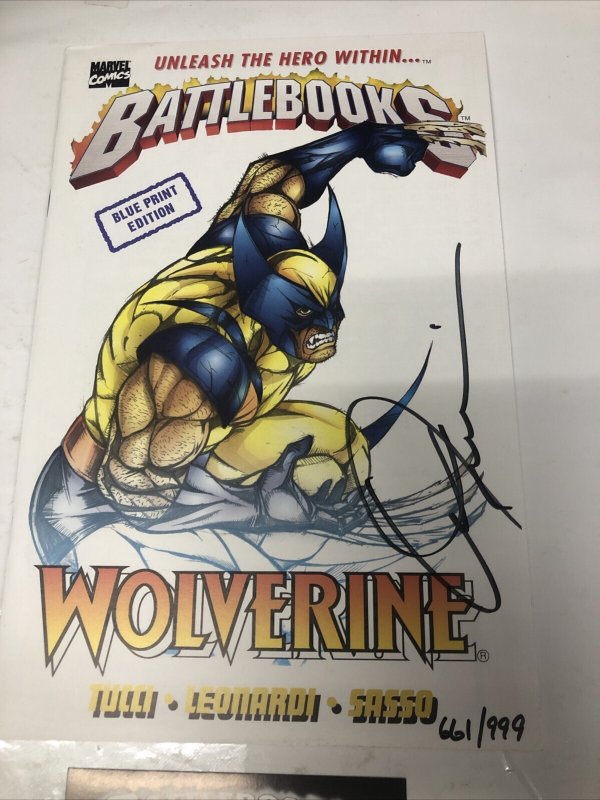 Wolverine Battlebook (1998) # 287 Variant Comic • Marvel • Signed William Tucci