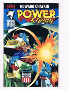 Power & Glory #1B NM Bravura Malibu Comics Comic Book Chaykin 1994 DE28