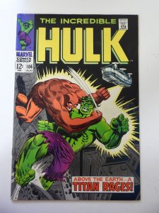 The Incredible Hulk #106 (1968) FN Condition