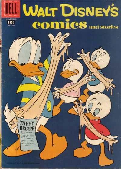 Walt Disney's Comics and Stories #208, Fine- (Stock photo)