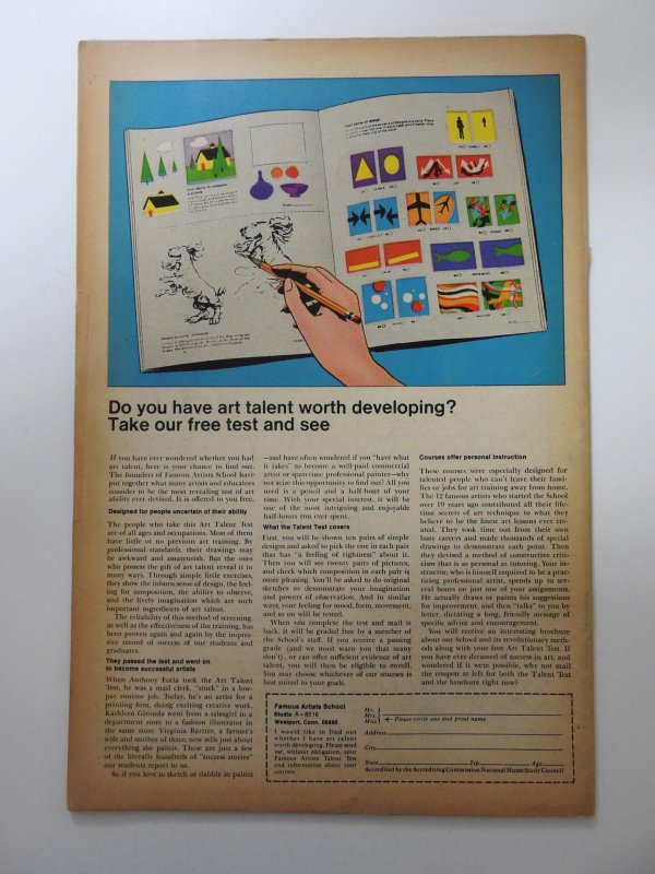 Captain America #135  (1971) More Monster Than Man! Solid GVG Condition!