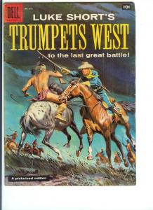 Luke Short's Trumpets West  #875 - Silver Age - 1957 (FN)