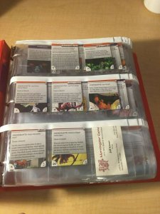 Heroclix Feat Cards Collection Prerequisite Action Cards Game Pieces Binder MFT4