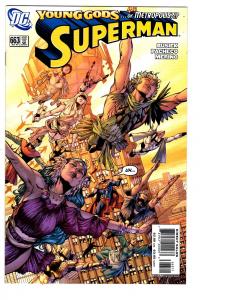 5 Superman DC Comics # 663 664 665 666 667 Batman Wonder Woman Supergirl BH21