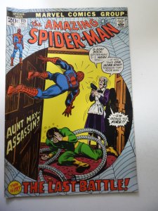 The Amazing Spider-Man #115 (1972) VG+ Condition small moisture stain bc