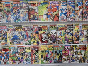 Huge Lot 180+ Silver/Bronze Comics W/ Spider-Man,  Conan, Daredevil Avg G/VG Con