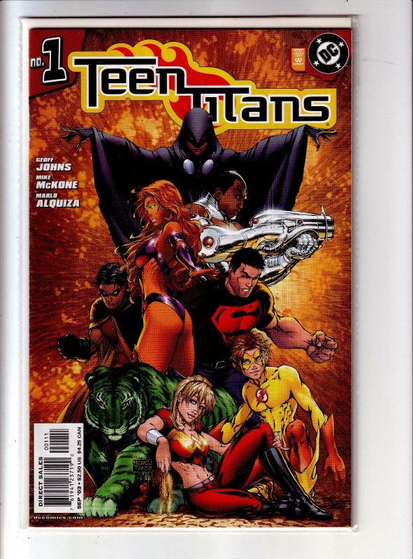 Teen Titans V3 (2003) #1/2,1-28,34-51,53-64,66,67+ Geoff Johns, comics lot of 66