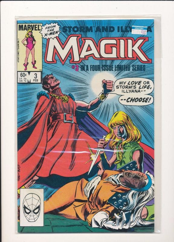 Marvel Storm & Illyana MAGIK #3 & #4   F/VF(SIC625)