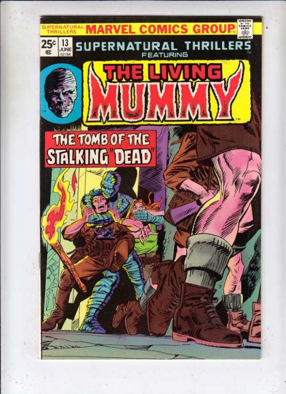 Supernatural Thrillers #13 (Jun-75) NM- High-Grade The Mummy