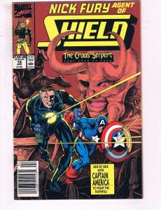 Nick Fury Agent Of Shield #10 VF Marvel Comics Comic Book 1990 DE17
