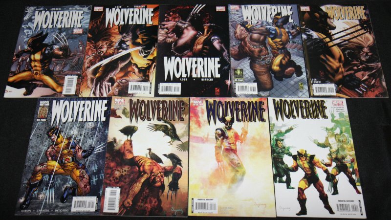 Marvel WOLVERINE & WOLVERINE ORIGINS 64pc Mid-High Grade Comic Lot VF-NM X-Men