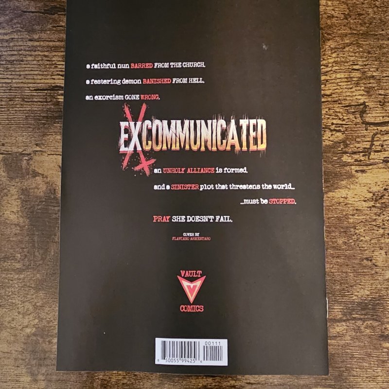 EXCOMMUNICATED 1 - Fanboy Collector's Set - Nun & Demon Team-Up to Save World