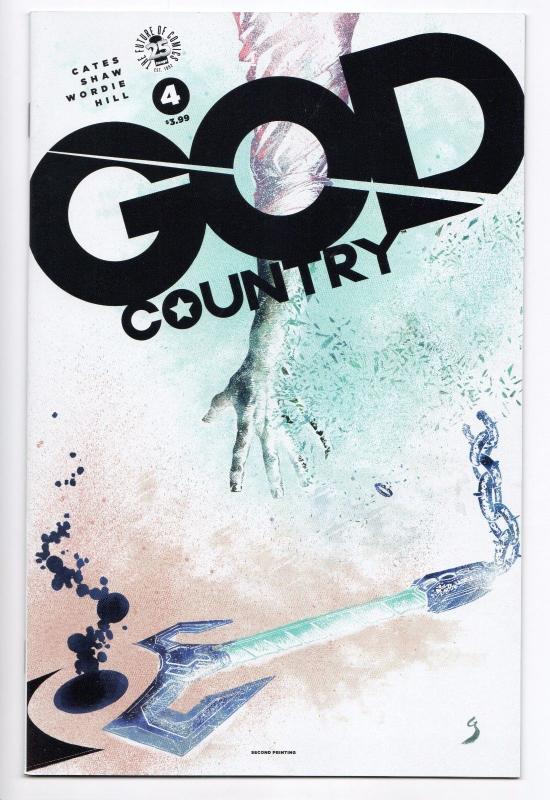 God Country #4 - 2nd Printing Variant (Image, 2017) - New/Unread (NM)
