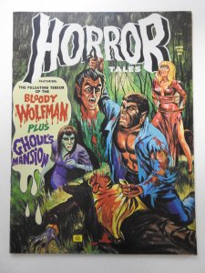 Horror Tales #24 (1973) Bondage Cover! Decapitation! Beautiful VF- Condition!