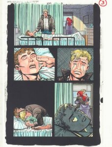 Spectacular Spider-Man #237 p.3 Color Guide Art - Ben Reilly & MJ by John Kalisz