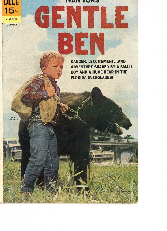 Gentle Ben 5 VG Dell Publishing 1969