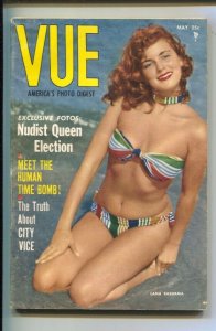 Vue 4/1955-Lana Bashama photo cover-Gypsy Jamboree-Cheesecake pix-swimsuits-s...