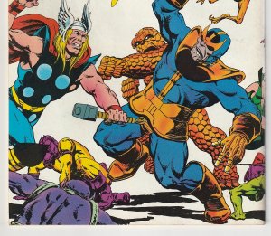Warlock Special Edition # 6  Thanos, Avengers, Spiderman, The Thing !!
