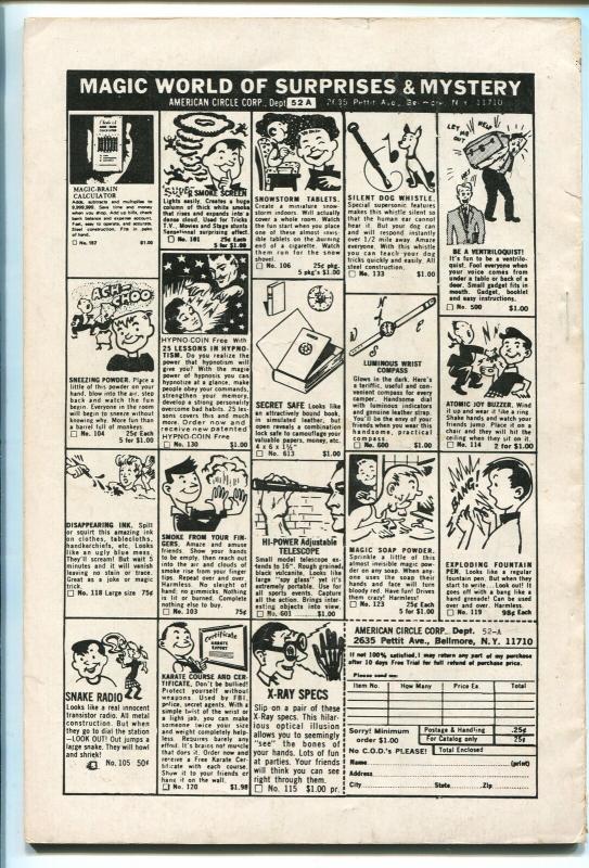 JUNGLE ADVENTURES #2 1971-SKYWALD-1ST ZANGAR-JO-JO-SHEENA-vg