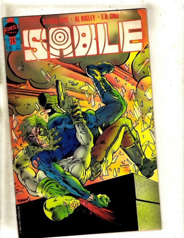 12 Jon Sable: Freelance First Comics # 18 19 20 21 22 23 24 25 27 28 29 30 J331