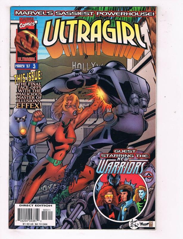 Ultragirl #3 NM Marvel Comics Modern Age Comic Book Mar 1997 DE45