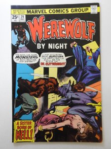 Werewolf by Night #29  (1975) vs Dr. Glitternight! Beautiful VF- Condition!!