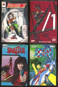 Lot of 4 Comics (See Description) Bloodshot, See Image, Shatter, Speed Racer