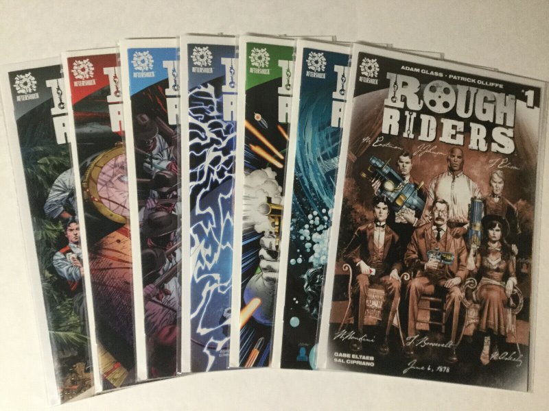 Rough Riders 1-7 Riders On The Storm 1-6 Nation 1 Lot Nm Near Mint Aftershock