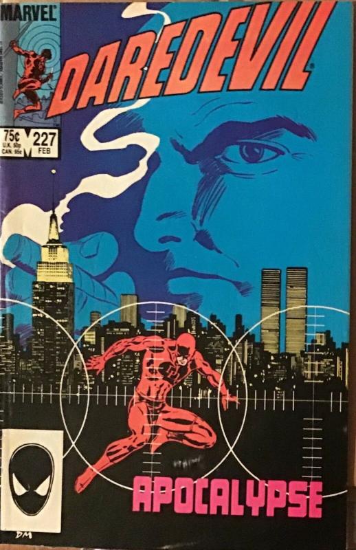 DAREDEVIL (MARVEL()#227 FRANK MILLER KEY) 6 BOOK LOT #225-230