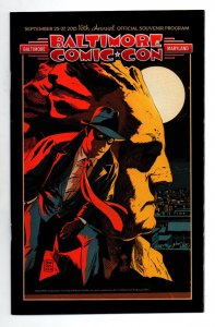 2015 Baltimore Comic Con Program - The Spirit cover Francesco Francavilla - VF